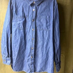 Sheryl Crow Blue Denim Shirt